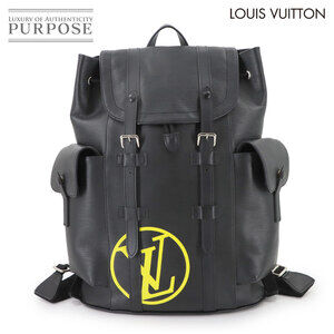 Louis Vuitton Epi Christopher Circle Backpack Noir Black